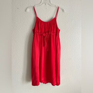 Fossil Silk babydoll dress
